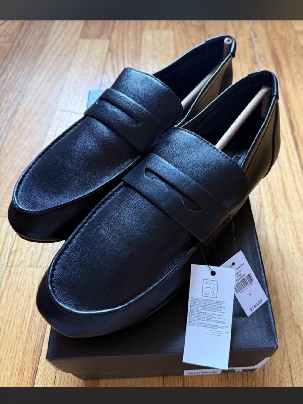 Banana Republic Soft Black Loafers